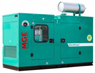 Дизельный генератор MGE P50CS в кожухе с АВР