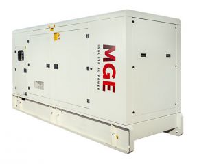 Дизельный генератор MGE P400YI в кожухе с АВР
