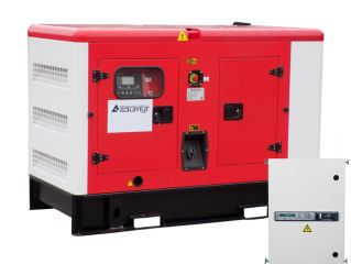 Азимут АД-32С-Т400-2РКМ15 в кожухе с АВР